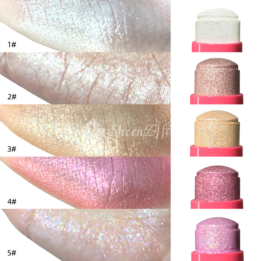SheenEffect Multi-Use Highlighter Stick – Vegan, Buildable Radiance for Face & Body | Cruelty-Free
