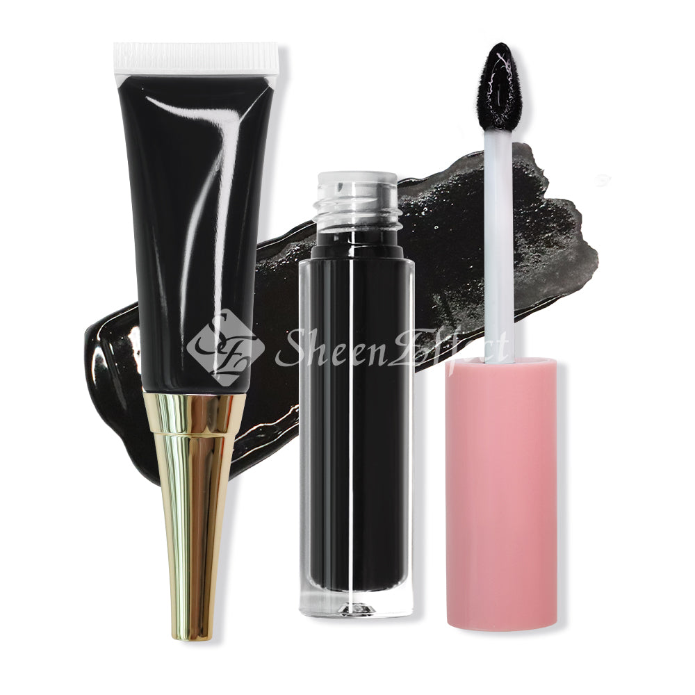SheenEffect Professional Eyeshadow Black Base Primer – Intense Color Amplifier, Smudge-Proof & Waterproof (Vegan, Hypoallergenic, 8.2g Soft Tube)