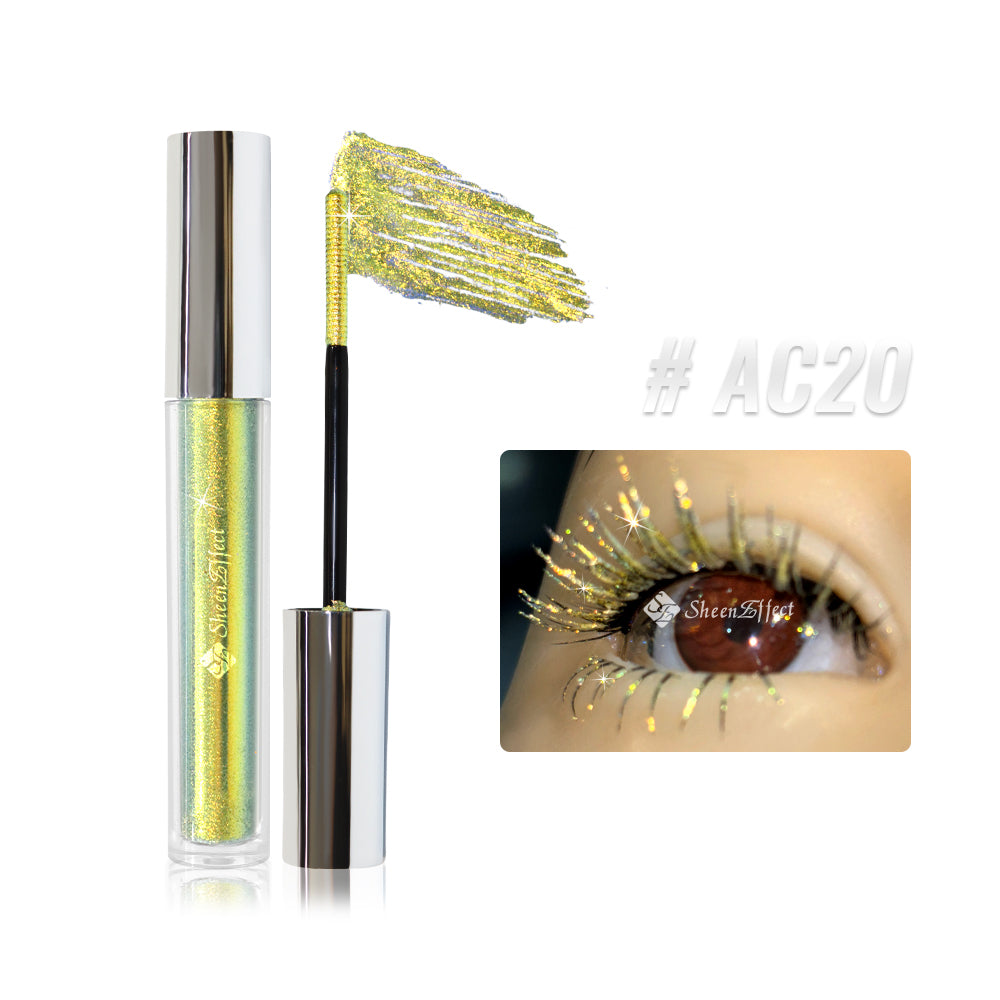 SheenEffect Dazzling Color-Shifting Mascara-Waterproof, Lash-Nourishing Formula (Vegan)