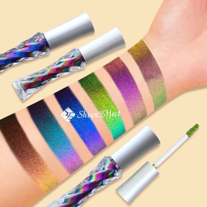 SheenEffect Liquid Eyeshadow - Vibrant, Long-Lasting Color for Every Occasion