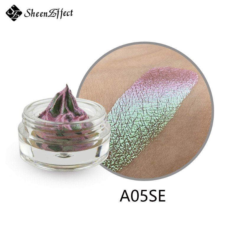 SheenEffect Chameleon Cream Eyeshadow Stick Color Shift Customizable Formulas | Long-Wear & Hydrating