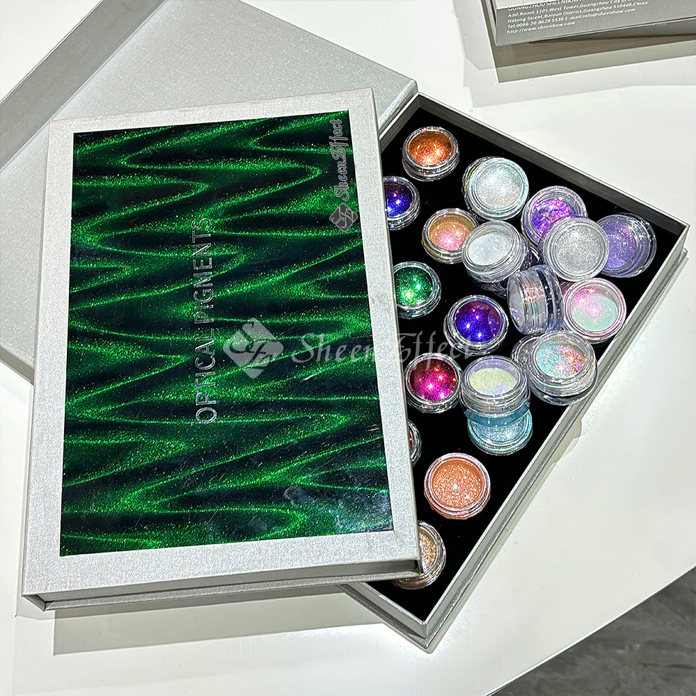 SheenEffect Multi-Use Glitter Kit | Customizable Cosmetic Glitter Jars – Vegan, Cruelty-Free & Long-Lasting Adhesion