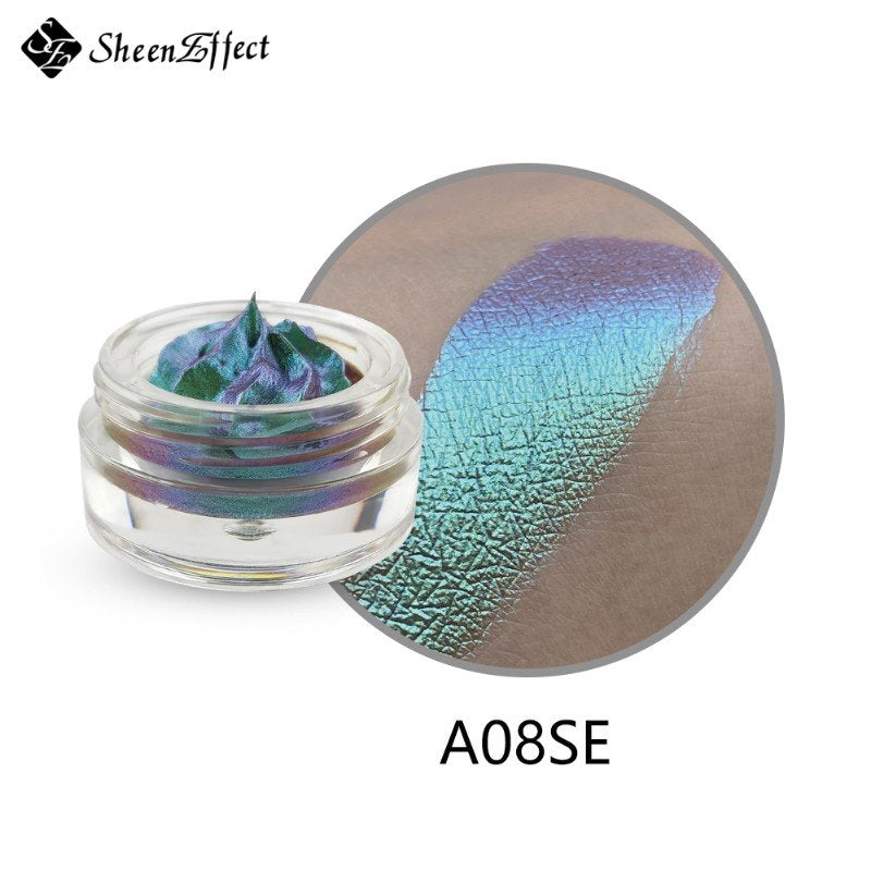 SheenEffect Chameleon Cream Eyeshadow Stick Color Shift Customizable Formulas | Long-Wear & Hydrating