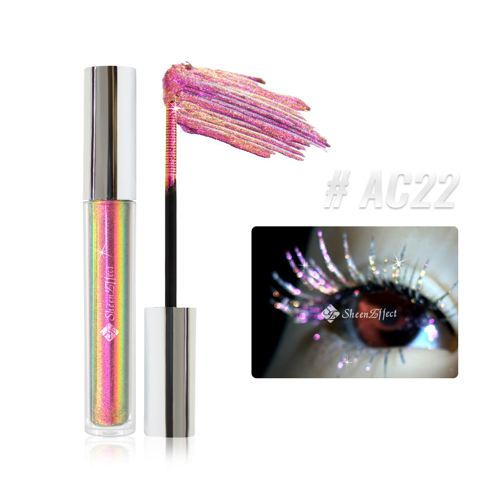 SheenEffect Dazzling Color-Shifting Mascara-Waterproof, Lash-Nourishing Formula (Vegan)
