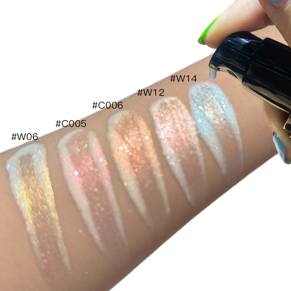 Luminous Veil Highlighter Milk – Buildable Radiance for Face & Body | Vegan, Non-Greasy Formula