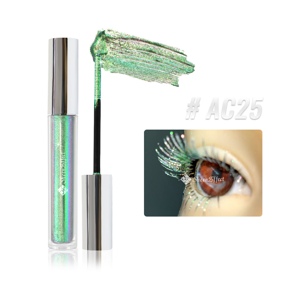 SheenEffect Dazzling Color-Shifting Mascara-Waterproof, Lash-Nourishing Formula (Vegan)