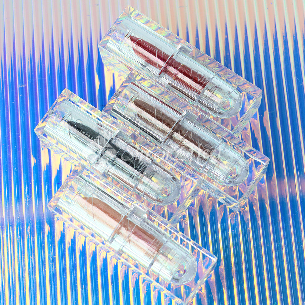 SheenEffect Holographic Black Lipstick – Multi-Dimensional Metallic Finish | Long-Lasting Hydration | Customizable Cosmetic Formulas