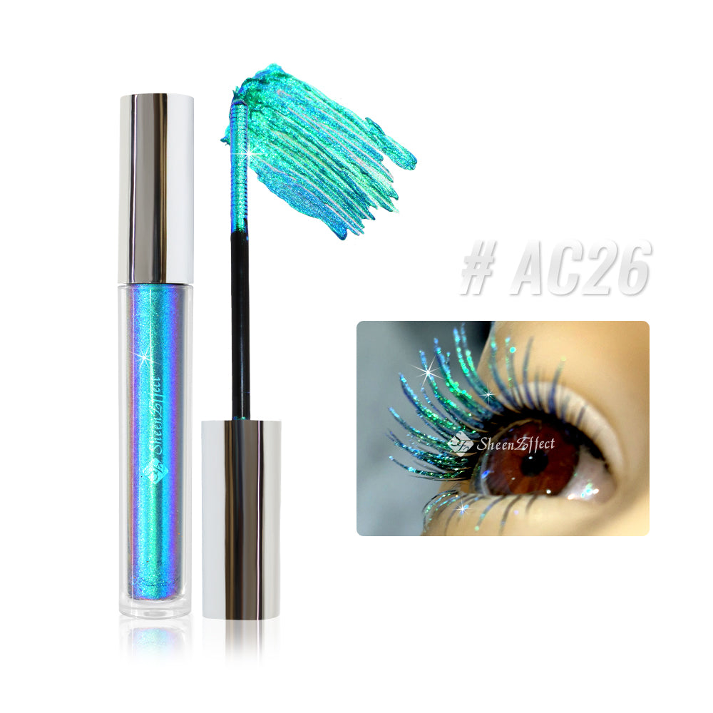 SheenEffect Dazzling Color-Shifting Mascara-Waterproof, Lash-Nourishing Formula (Vegan)
