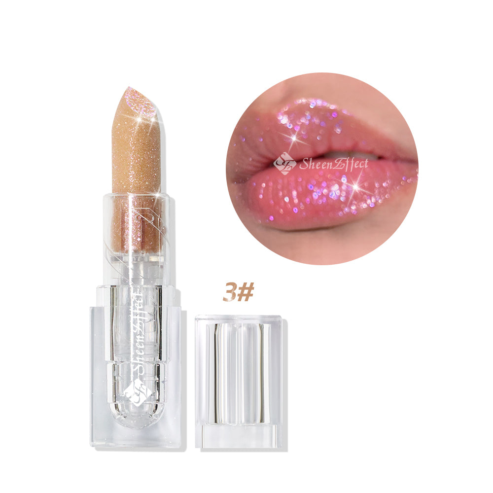 SheenEffect Holographic Black Lipstick – Multi-Dimensional Metallic Finish | Long-Lasting Hydration | Customizable Cosmetic Formulas