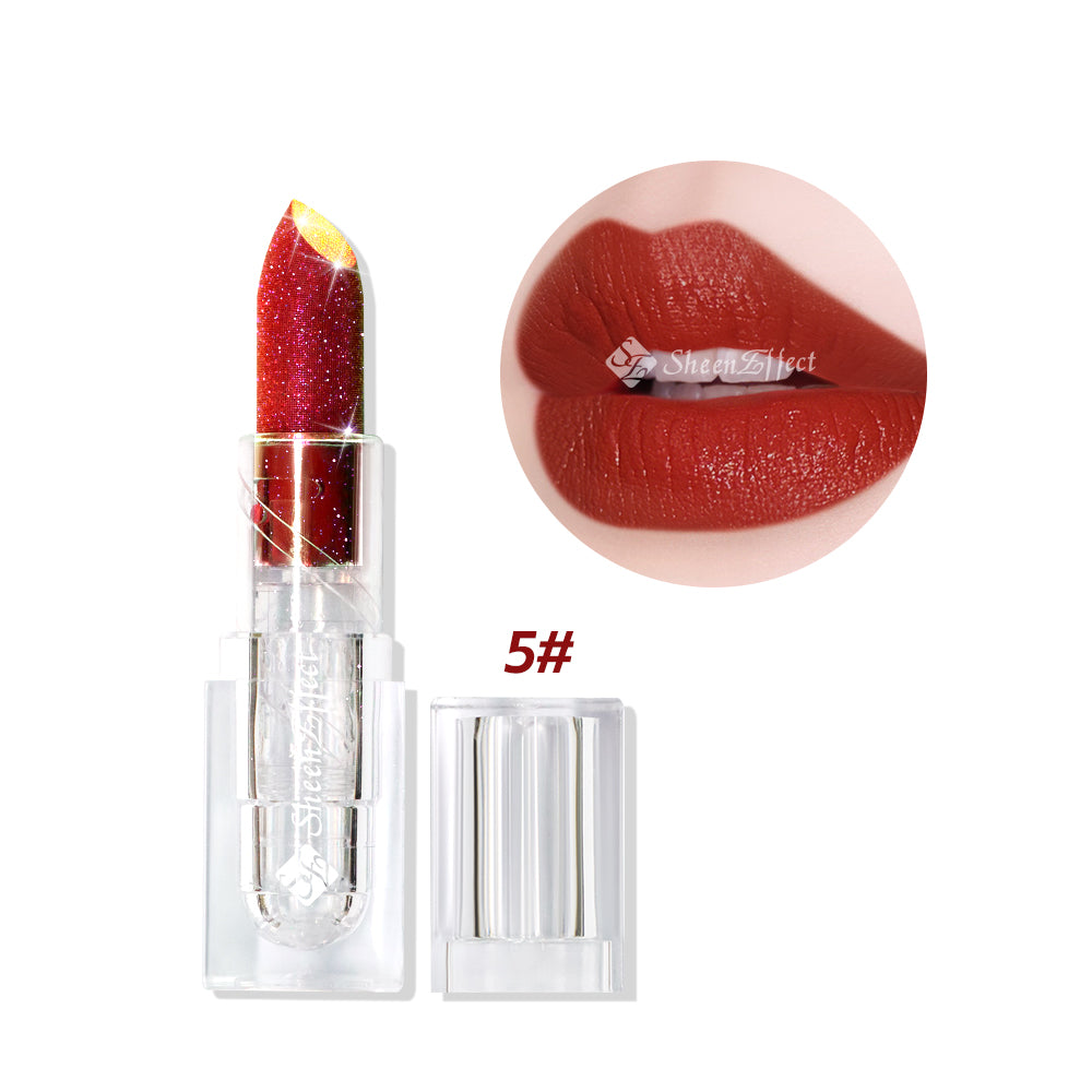 SheenEffect Holographic Black Lipstick – Multi-Dimensional Metallic Finish | Long-Lasting Hydration | Customizable Cosmetic Formulas