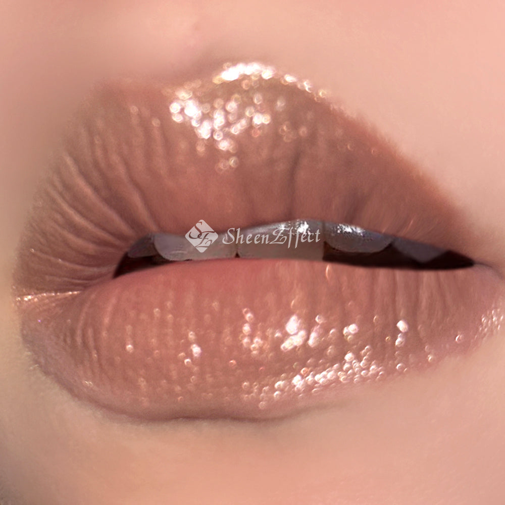 SheenEffect Holographic Black Lipstick – Multi-Dimensional Metallic Finish | Long-Lasting Hydration | Customizable Cosmetic Formulas