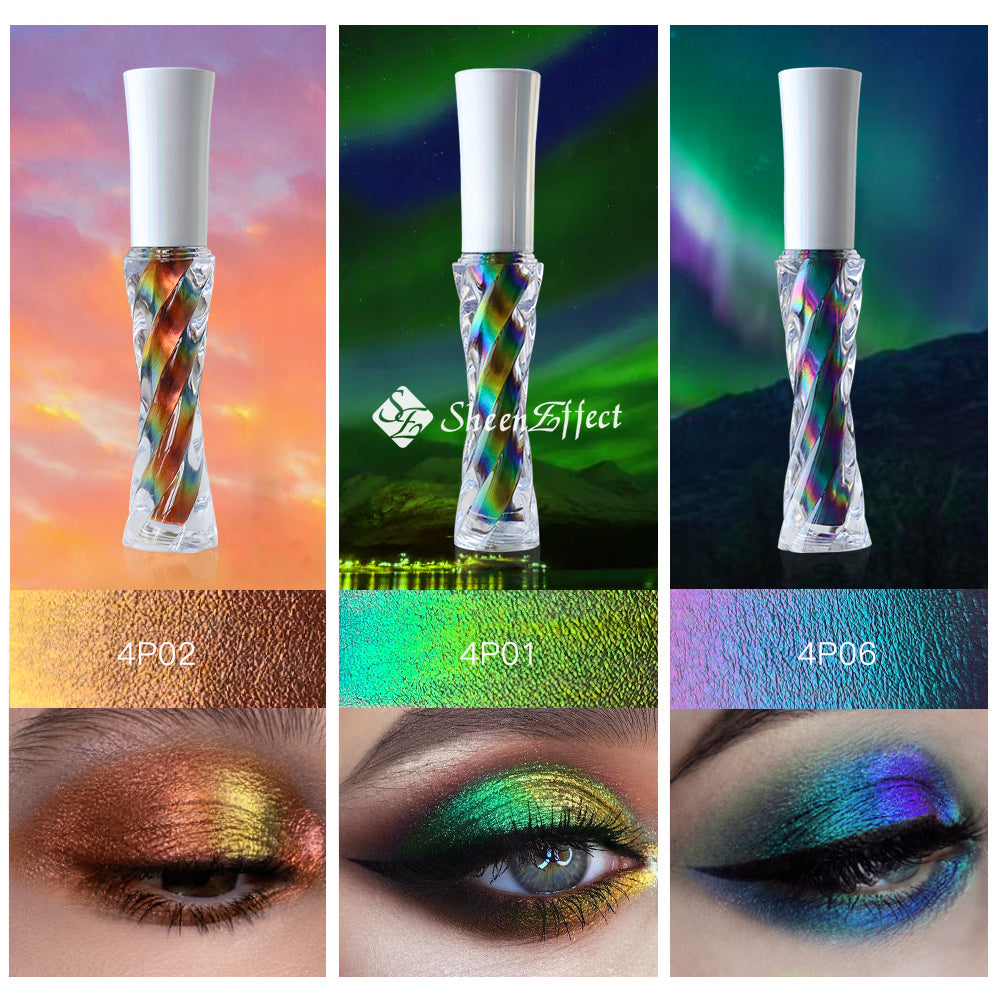 SheenEffect Liquid Eyeshadow - Vibrant, Long-Lasting Color for Every Occasion