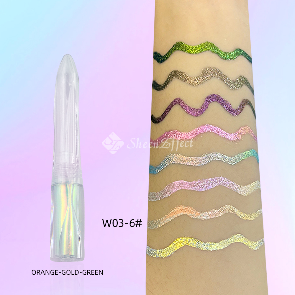 Chameleon Liquid Eyeliner – Photochromic Color Shift, 24H Waterproof & Smudge-Proof