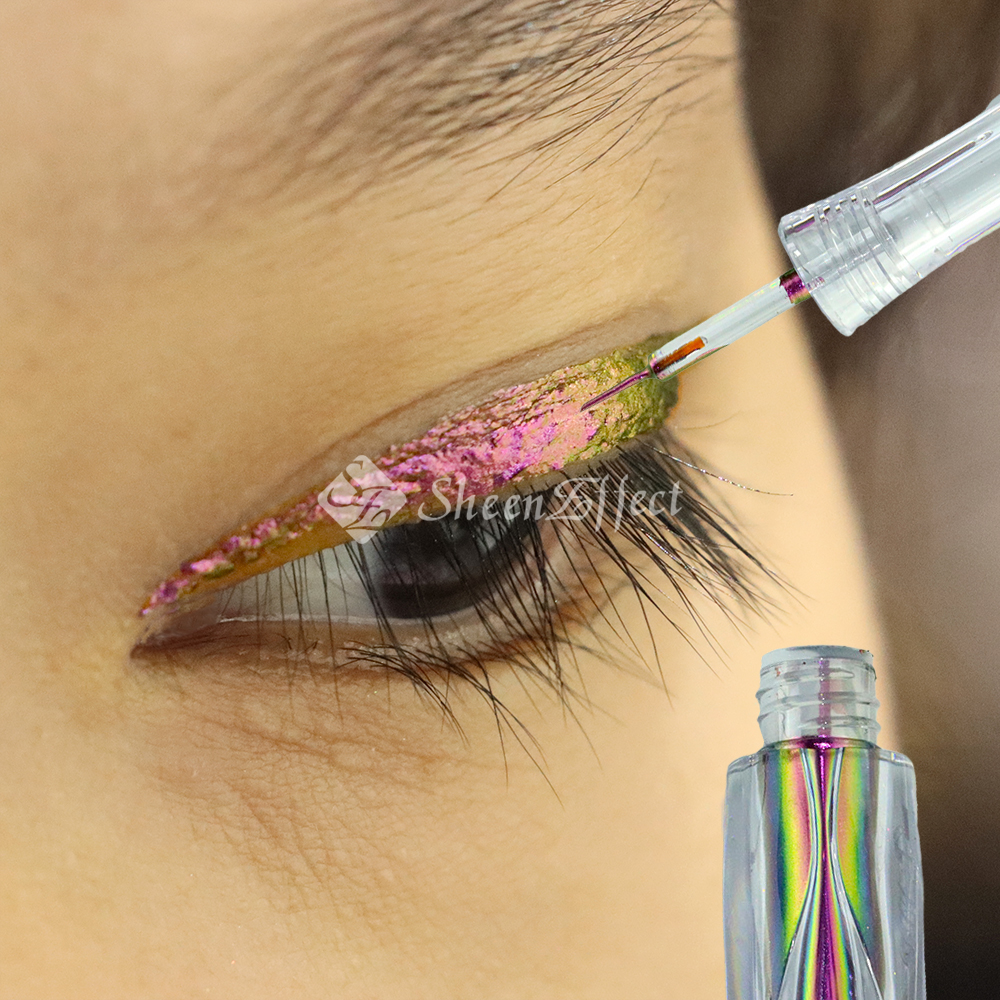 Chameleon Liquid Eyeliner – Photochromic Color Shift, 24H Waterproof & Smudge-Proof