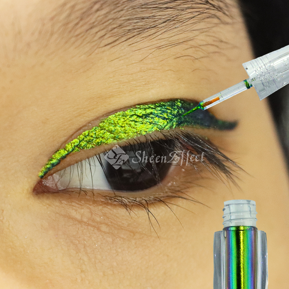Chameleon Liquid Eyeliner – Photochromic Color Shift, 24H Waterproof & Smudge-Proof