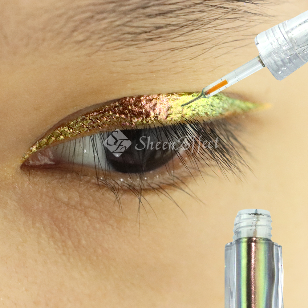 Chameleon Liquid Eyeliner – Photochromic Color Shift, 24H Waterproof & Smudge-Proof