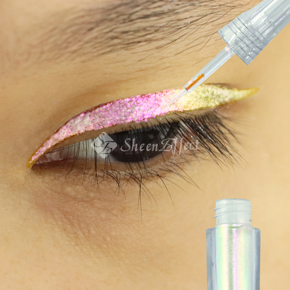Chameleon Liquid Eyeliner – Photochromic Color Shift, 24H Waterproof & Smudge-Proof