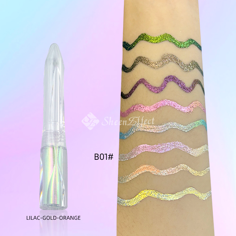 Chameleon Liquid Eyeliner – Photochromic Color Shift, 24H Waterproof & Smudge-Proof