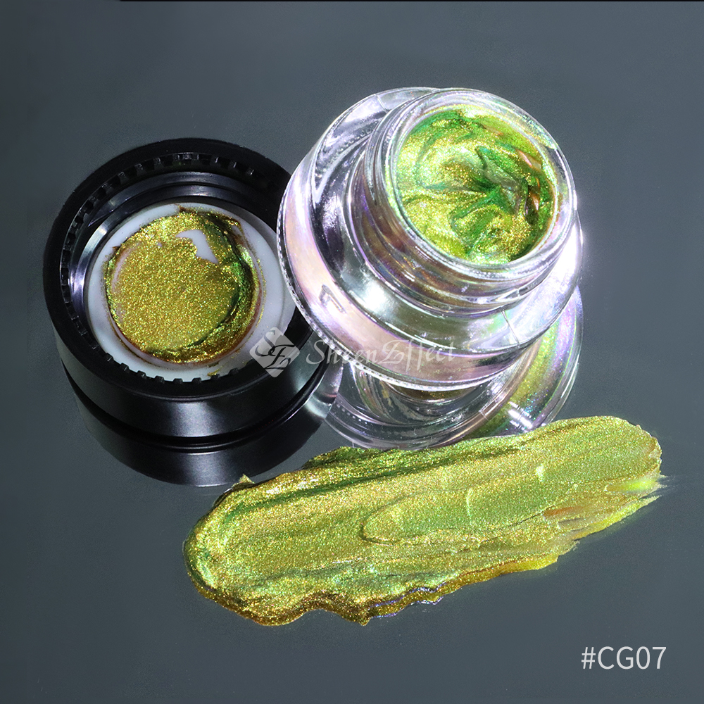 Metallic Chameleon Cream Eyeshadow – Light-Activated Color Shift, 24H Hydrating Formula